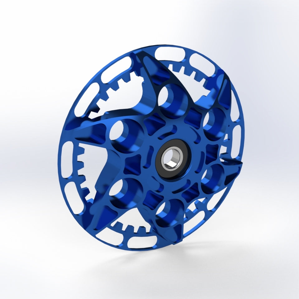 Kbike Pressure Plate "Race" for Ducati – Blue