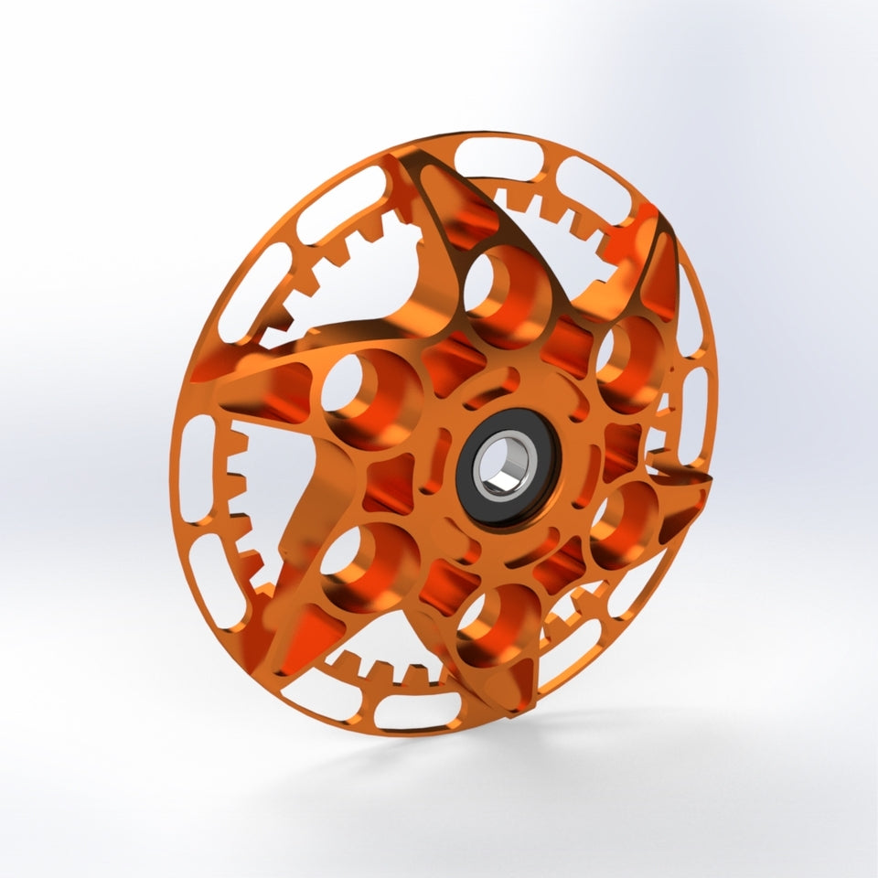 Kbike Pressure Plate "Race" for Ducati – Orange