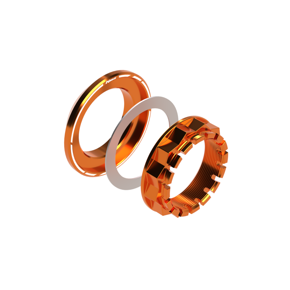 Kbike Rear Wheel Nut with Conical Spacer M48x1.5 for Ducati