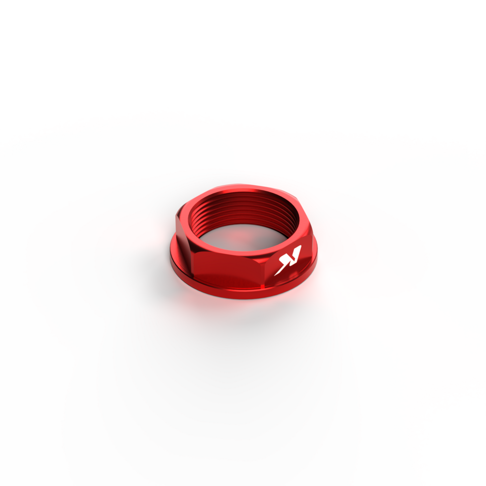 Kbike Front Wheel Nut M25 for Ducati – Red
