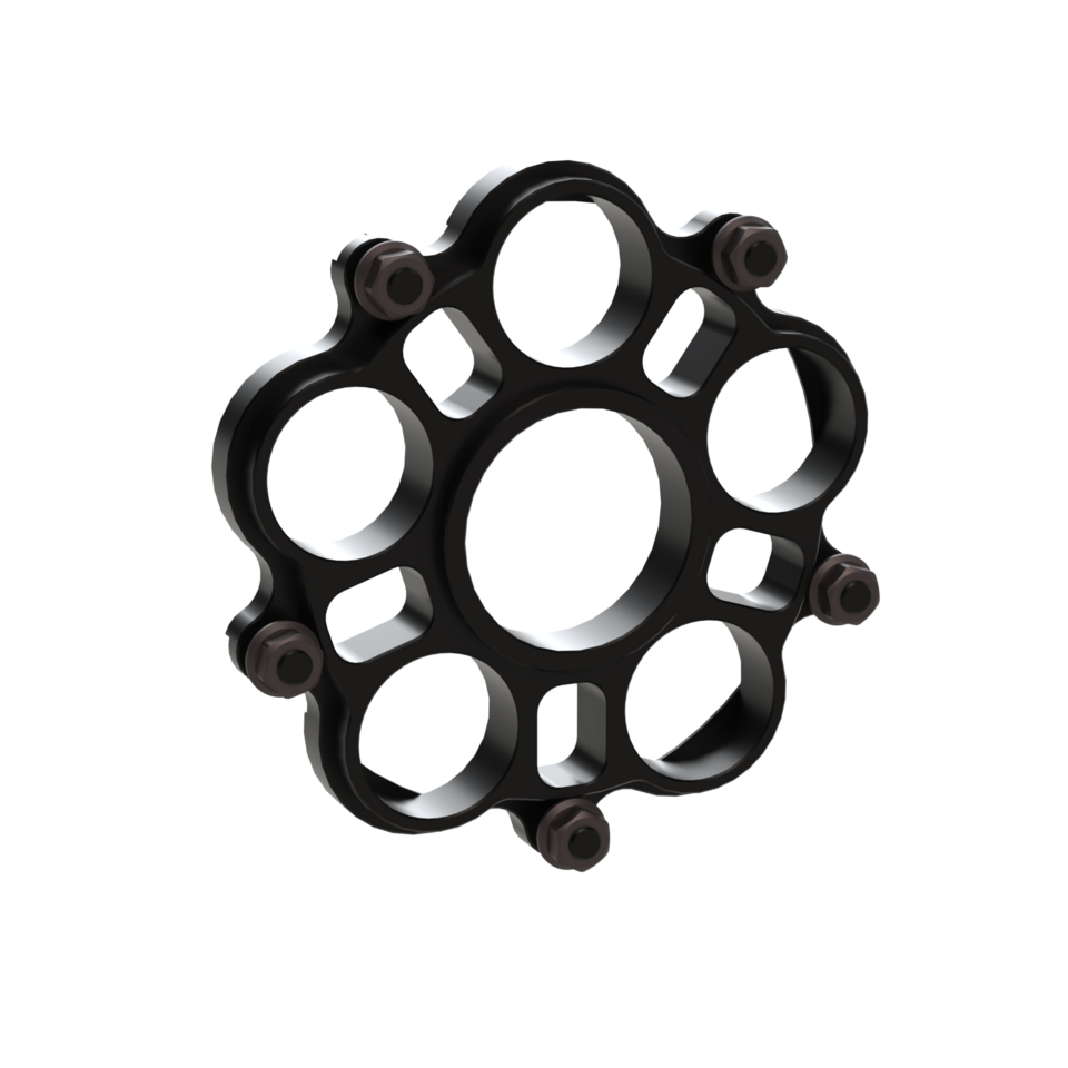 Kbike Sprocket Carrier 5 Holes for Ducati – Black