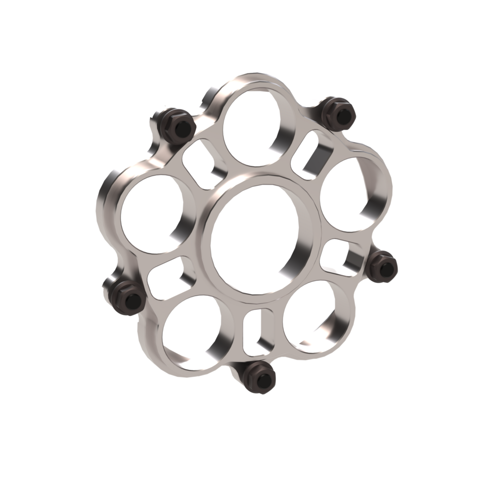 Kbike Sprocket Carrier 5 Holes for Ducati – Silver