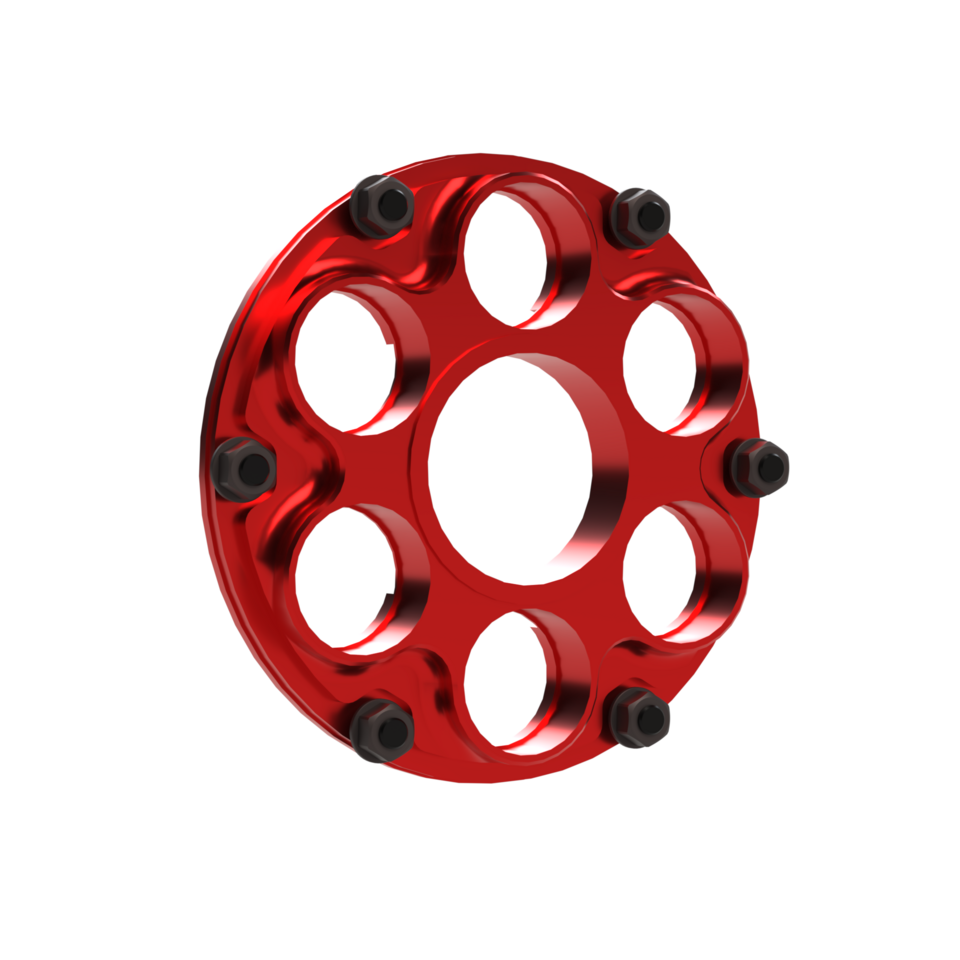 Kbike Sprocket Carrier 6 Holes for Ducati – FC12 – Red