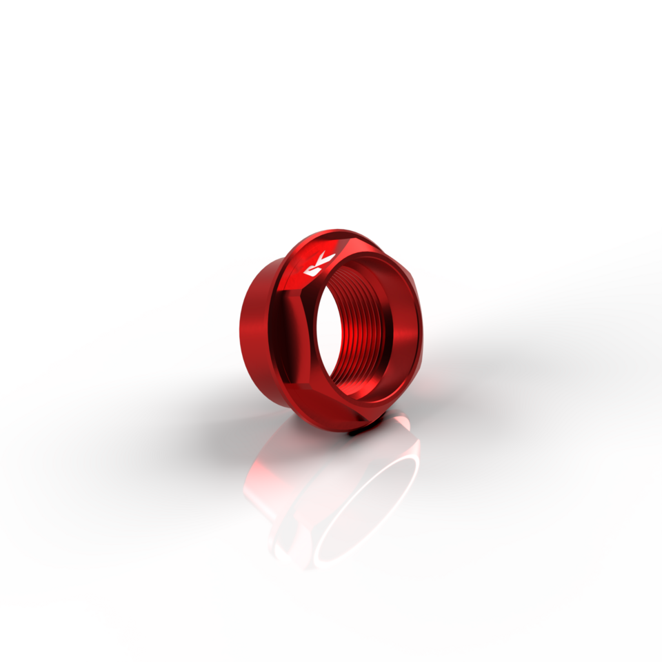 Kbike Front Wheel Nut M25x1.25 for Ducati – Red