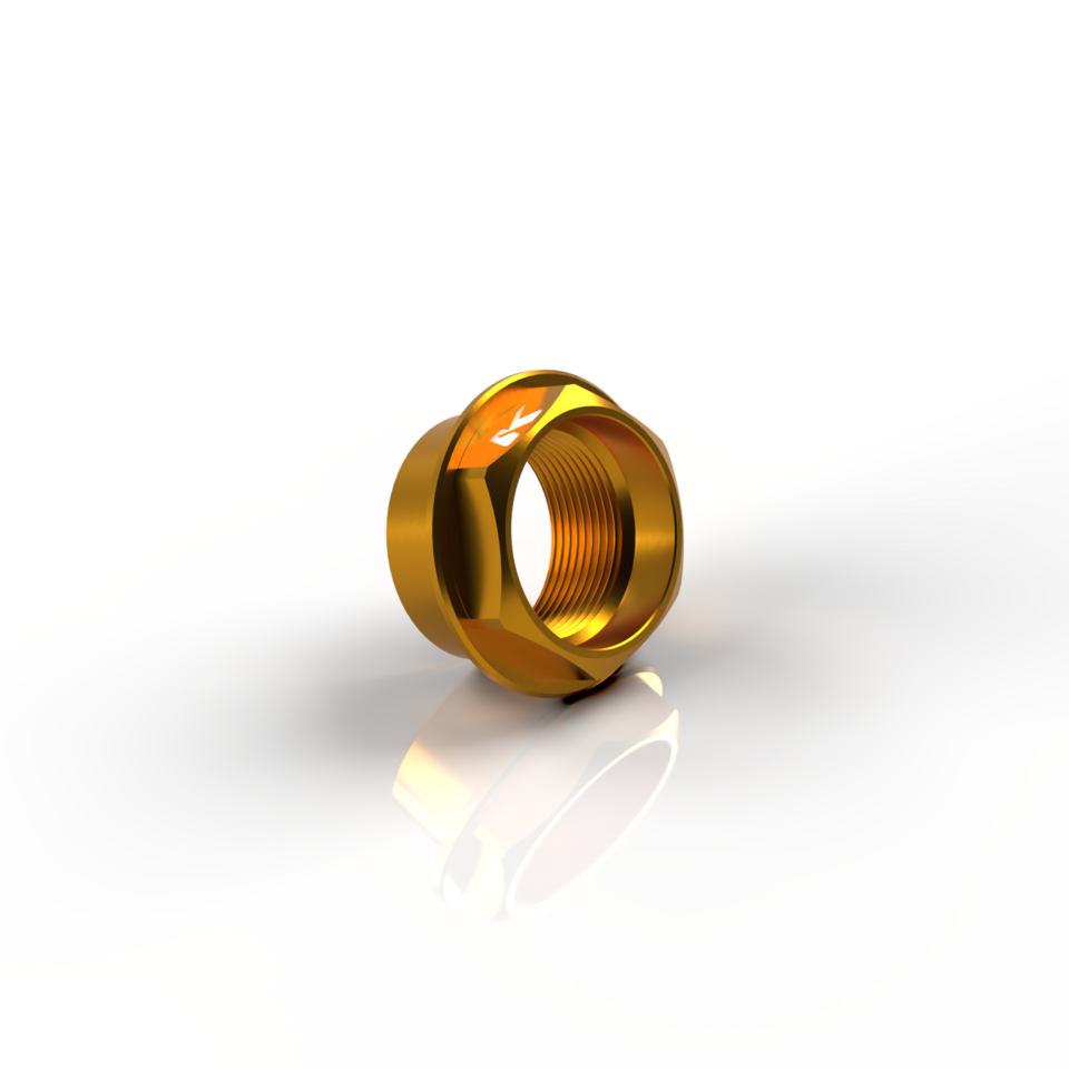 Kbike Front Wheel Nut M25x1.25 for Ducati – Gold