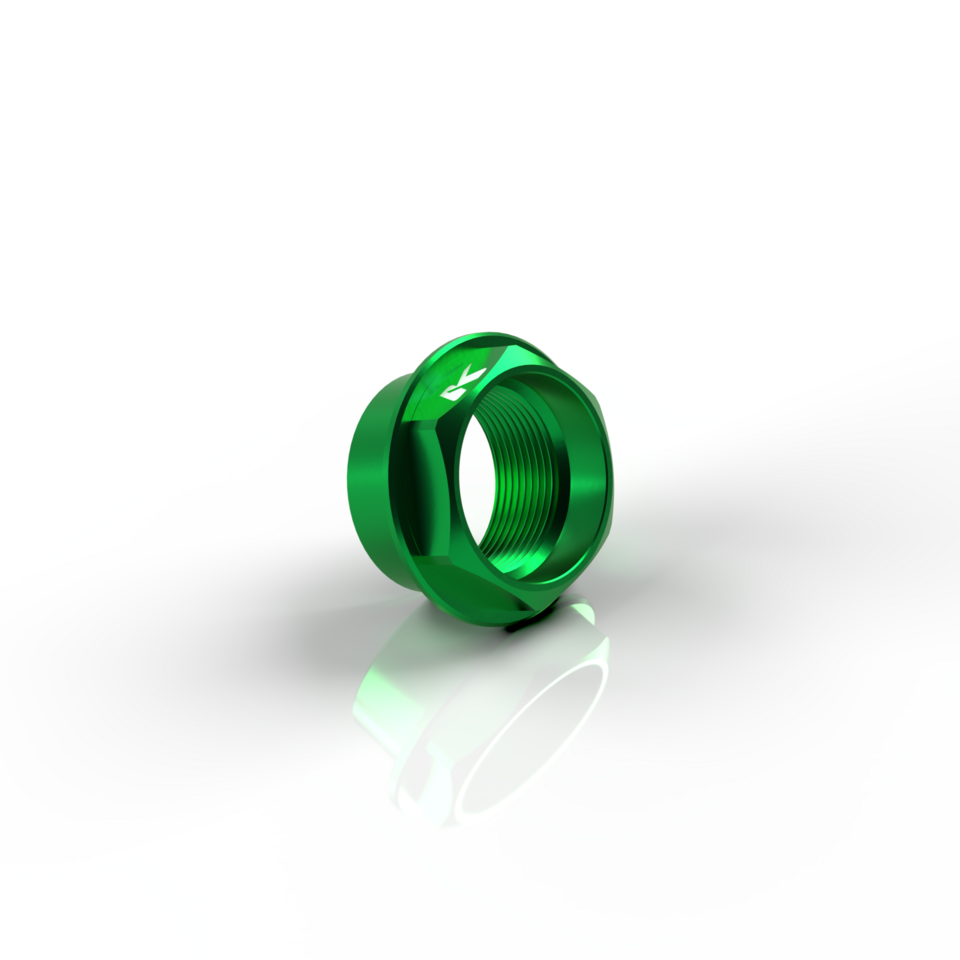 Kbike Front Wheel Nut M25x1.25 for Ducati – Green
