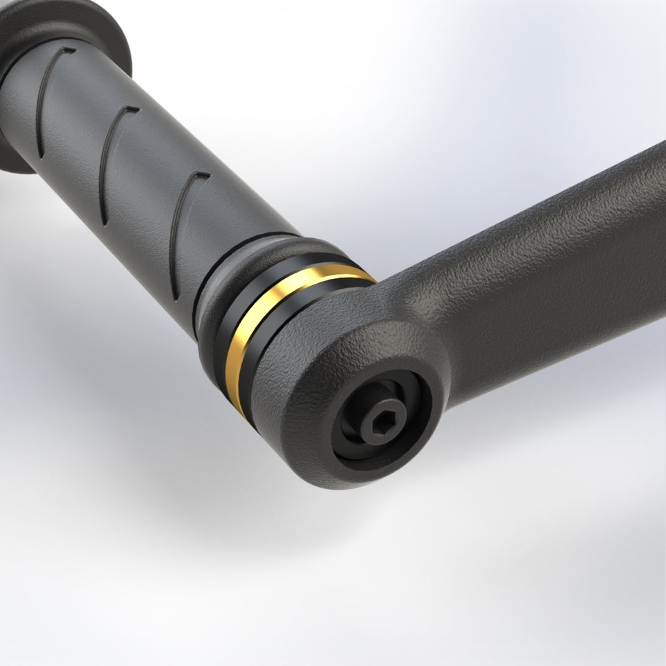 Kbike Set Handelbar End Weights for Ducati – Gold