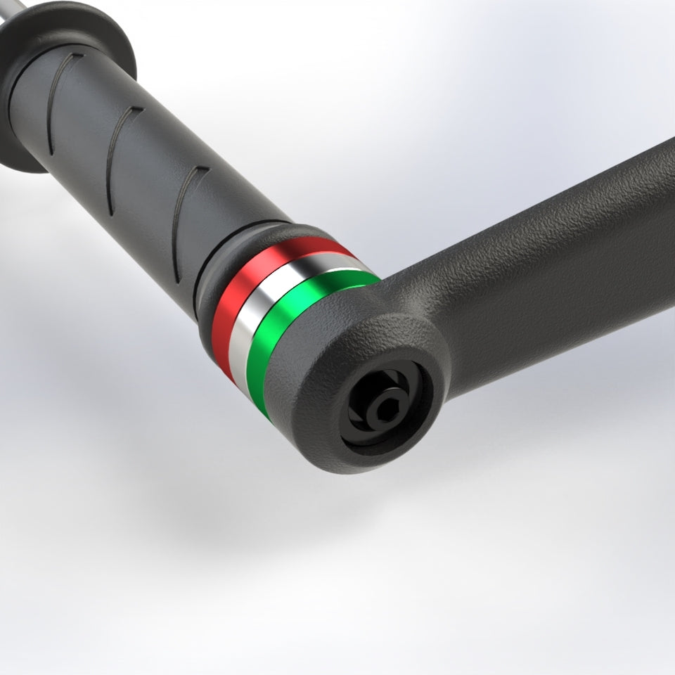 Kbike Kit Handelbar End Weights Tricolour for Ducati Multistrada