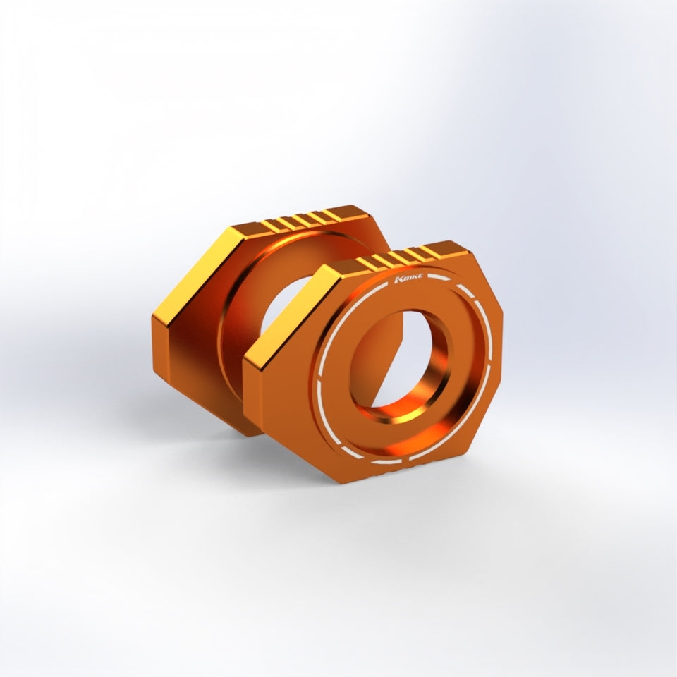 Kbike Chain Adjustment Kit for Ducati – TC02 – Orange