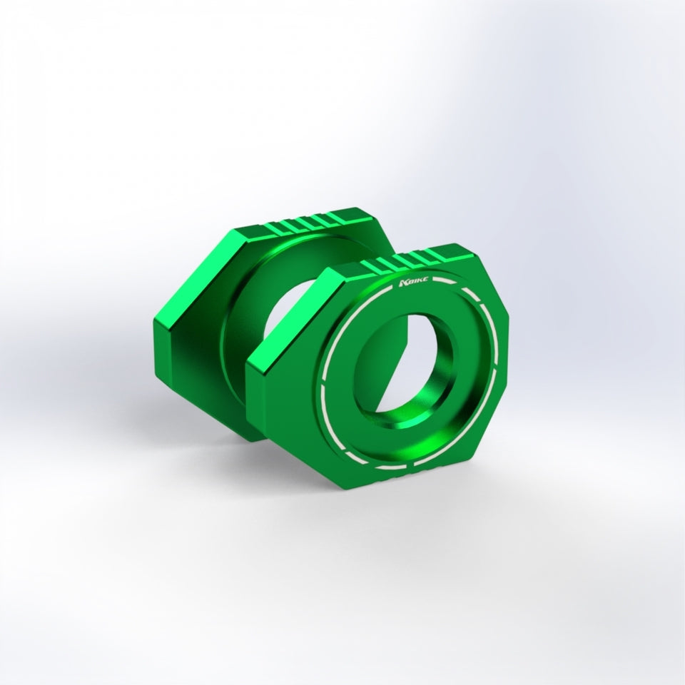 Kbike Chain Adjustment Kit for Ducati – TC02 – Green