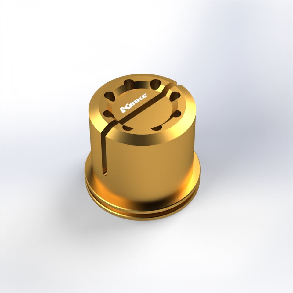 Kbike Steering Stem Nut for Ducati – Gold