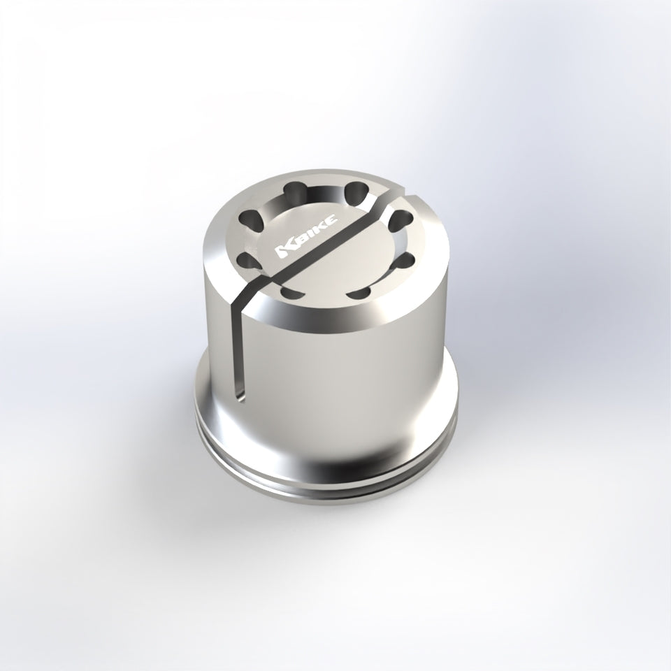 Kbike Steering Stem Nut for Ducati – Silver