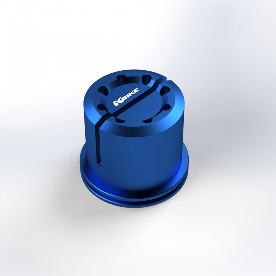 Kbike Steering Stem Nut for Ducati – Blue