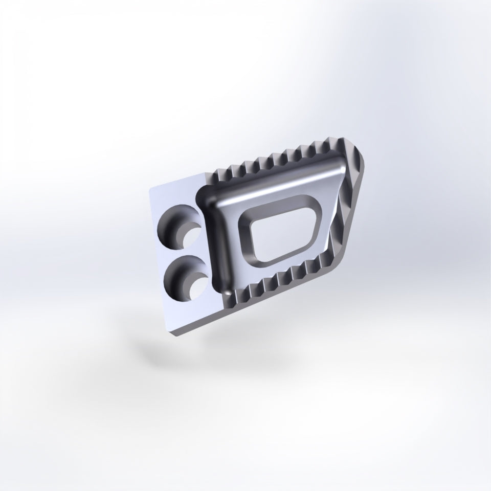 Kbike Brake Pedal for Ducati Hypermotard 698 Mono & Scrambler – Titanium
