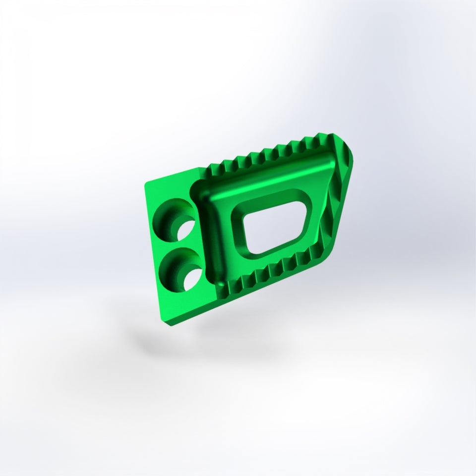 Kbike Brake Pedal for Ducati Hypermotard 698 Mono & Scrambler – Green