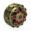 Kbike Special Edition - Slipper Clutch Adjustable with 12 Teeth Basket for Ducati – Spring Caps Red