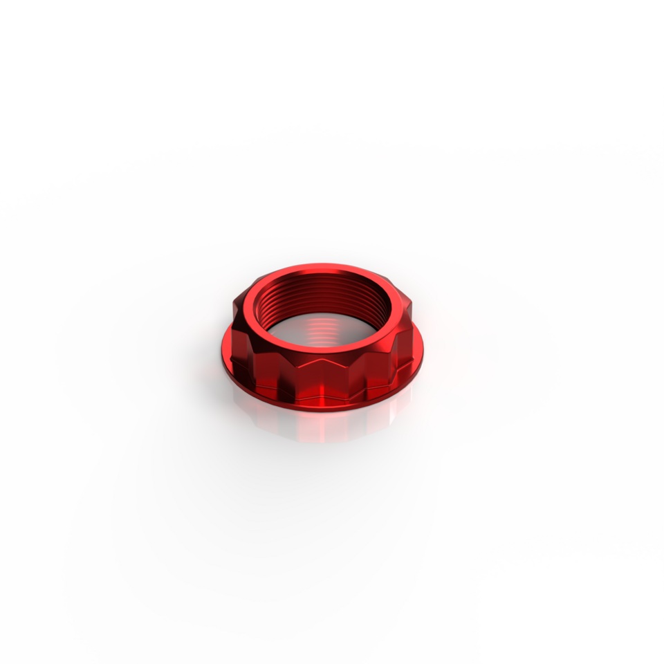 Kbike Rear Wheel Nut M30x1.5 for Ducati – Red