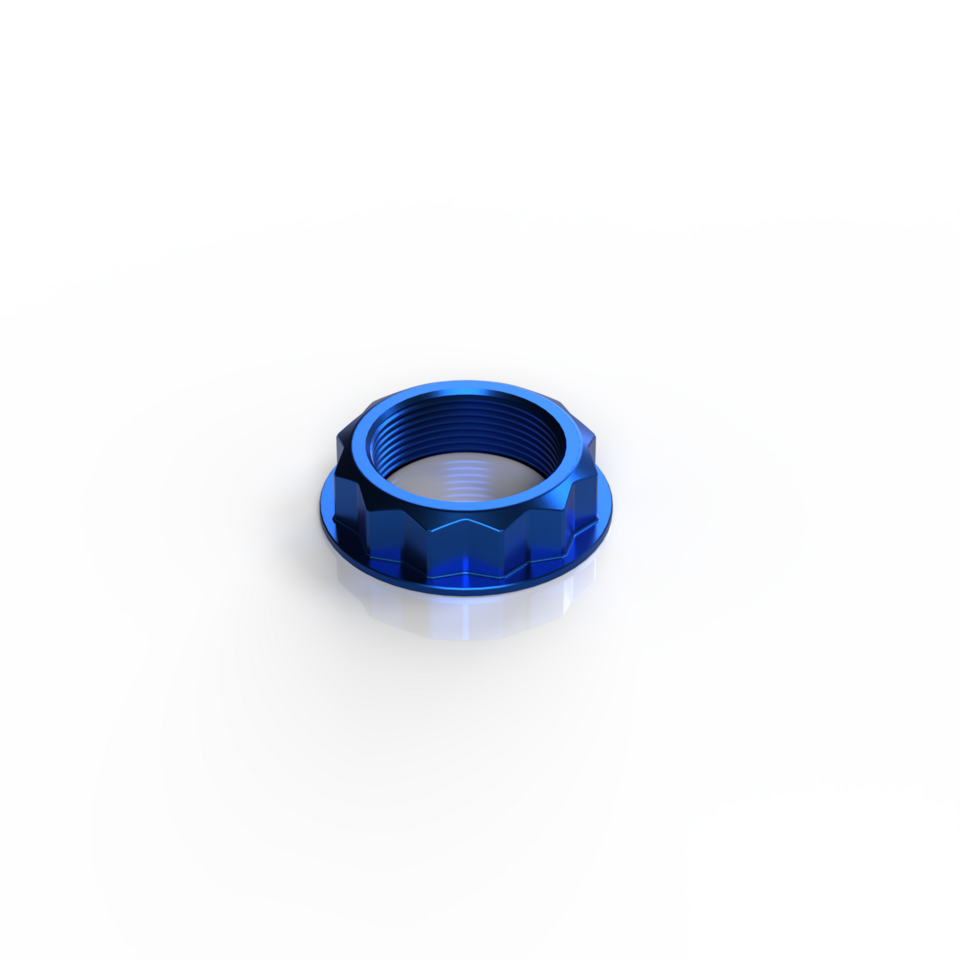 Kbike Rear Wheel Nut M30x1.5 for Ducati – Blue