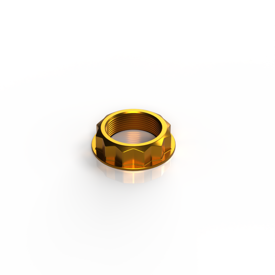 Kbike Rear Wheel Nut M30x1.5 for Ducati – Gold