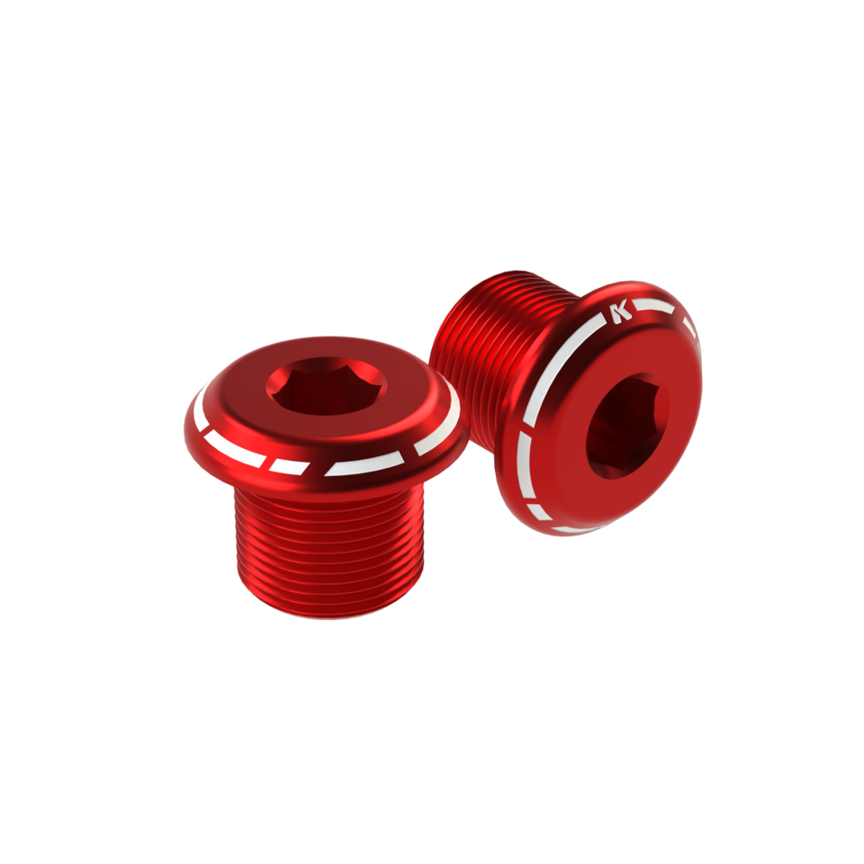 Kbike Handlebar End Cap Pair – Panigale V4 – Red