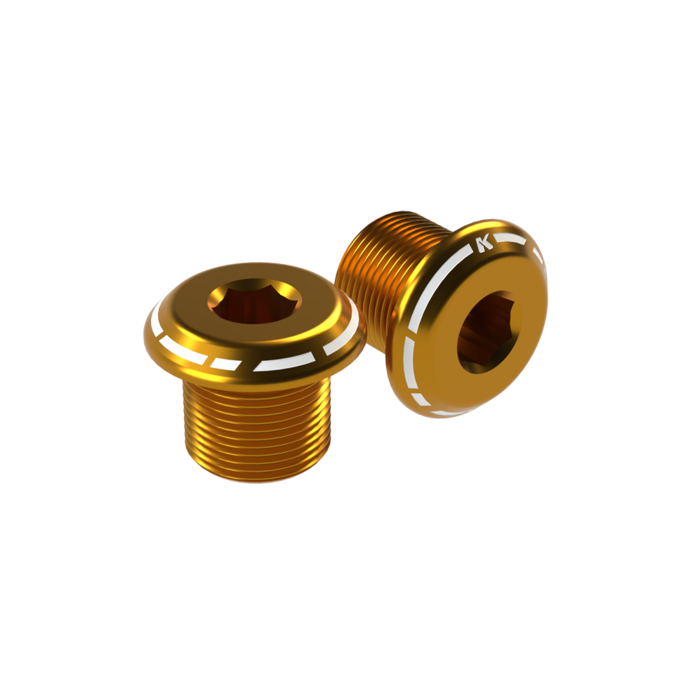 Kbike Handlebar End Cap Pair – Panigale V4 – Gold