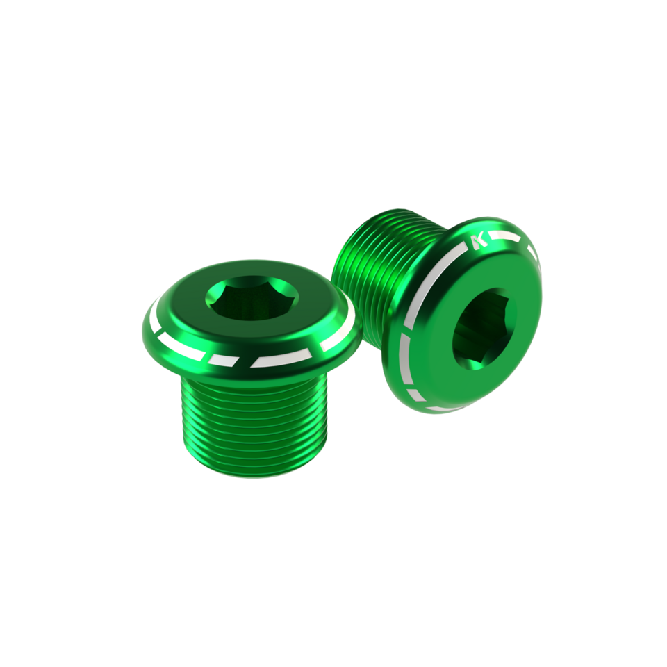 Kbike Handlebar End Cap Pair – Panigale V4 – Green