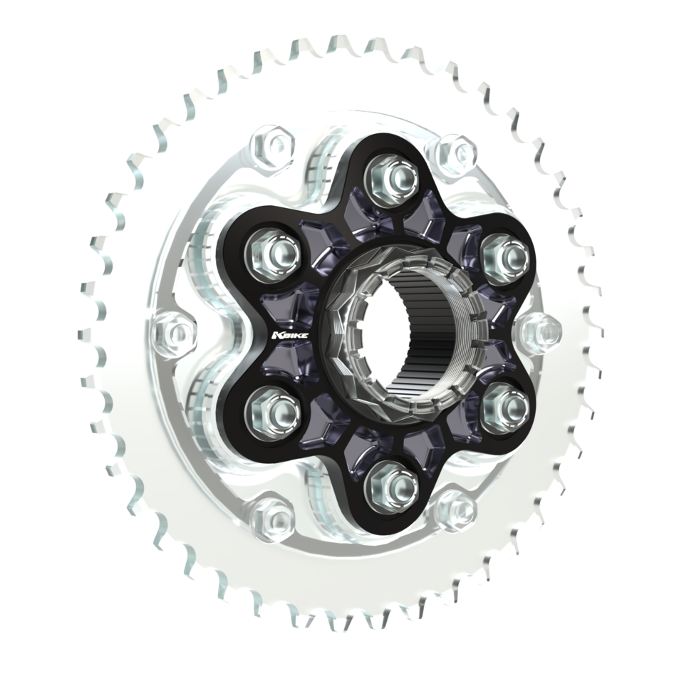 Kbike Sprocket Carrier Adapter Two-colourd for Ducati – FC07 – Titanium