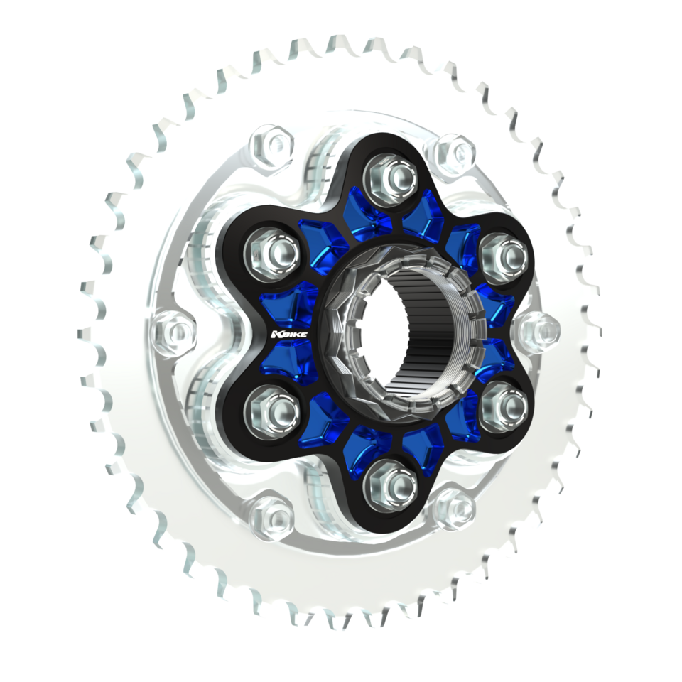 Kbike Sprocket Carrier Adapter Two-colourd for Ducati – FC07 – Blue