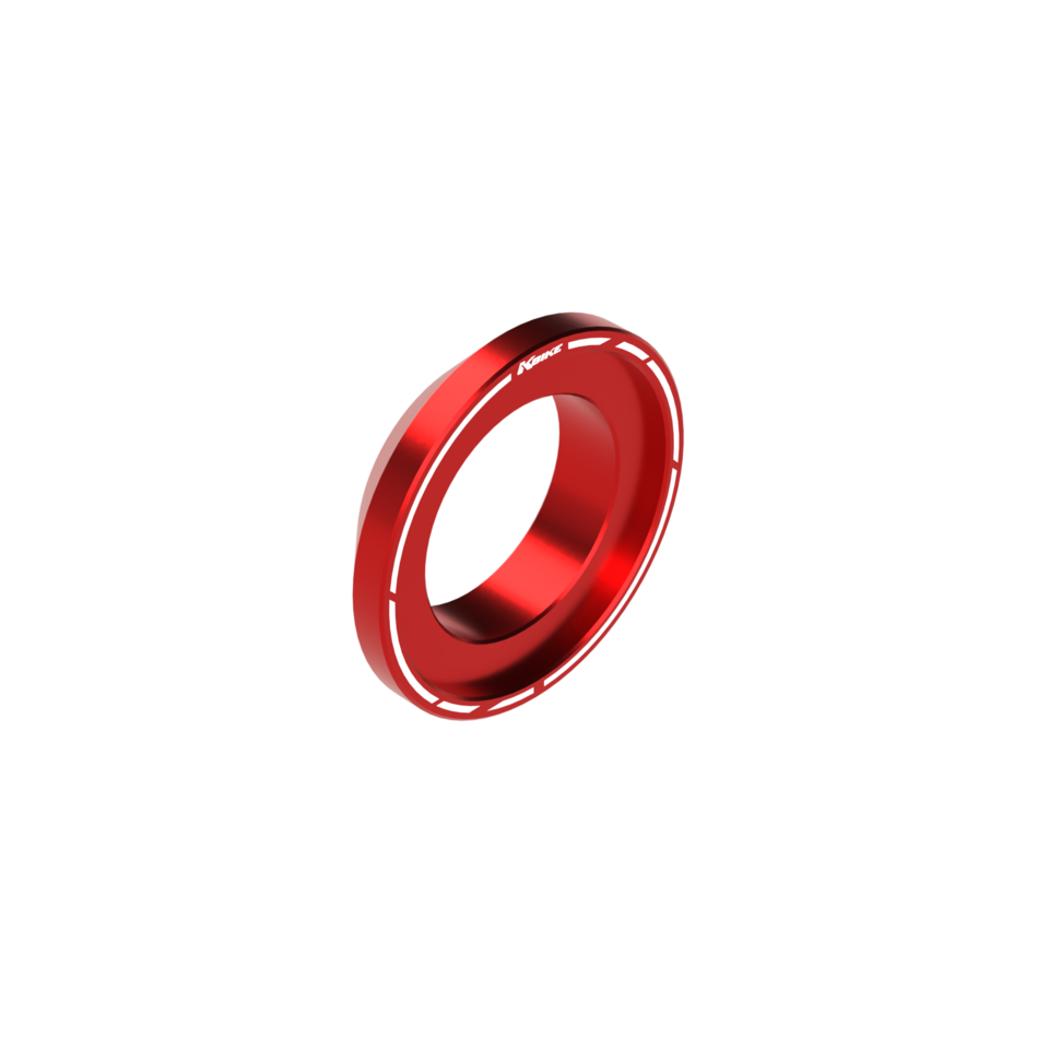 Kbike Conical Spacer Rear Wheel Nut M38x1.5 for Ducati – Red