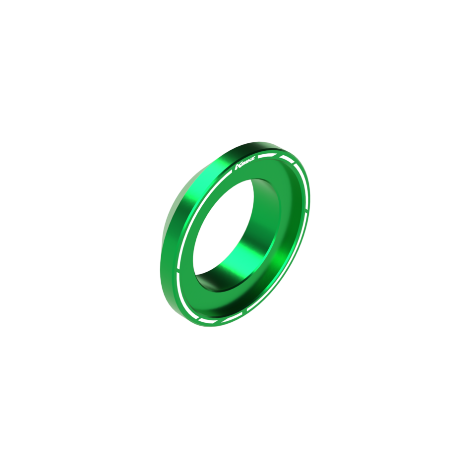 Kbike Conical Spacer Rear Wheel Nut M38x1.5 for Ducati – Green