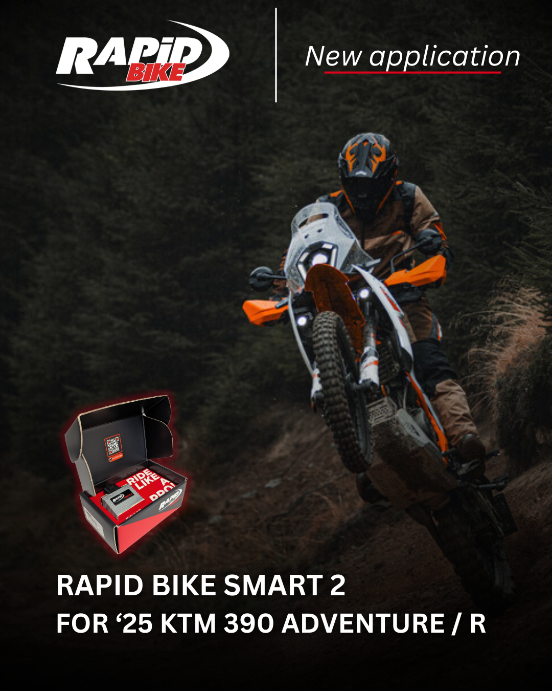 Rapid Bike Smart 2 for KTM 390 Euro 5+ models 25-26