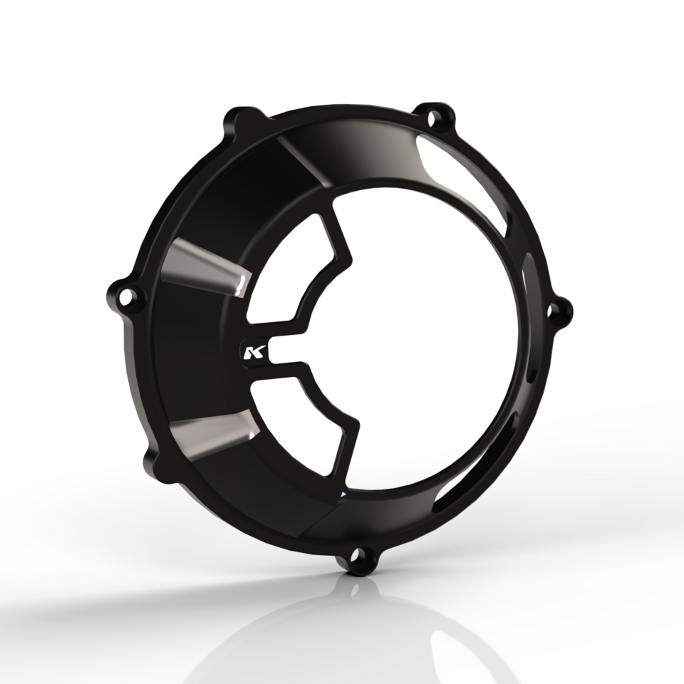 Kbike Clutch Cover "Aegis" for Ducati – Black