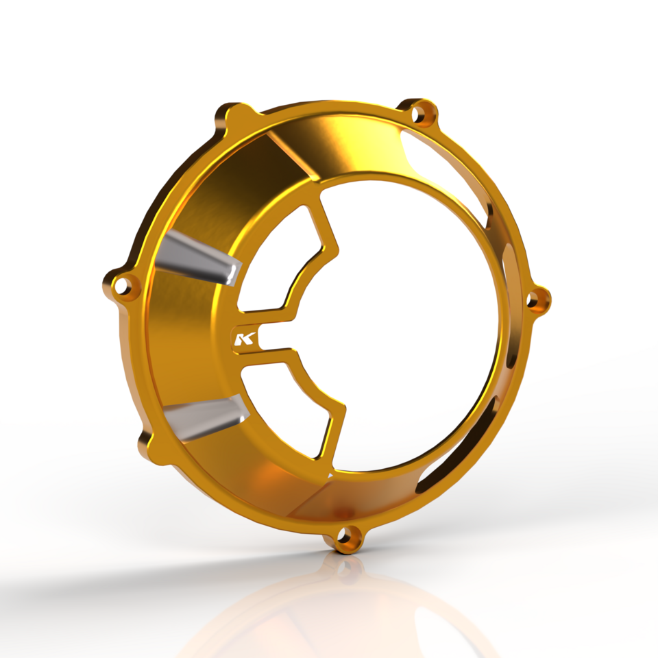Kbike Clutch Cover "Aegis" for Ducati – Gold