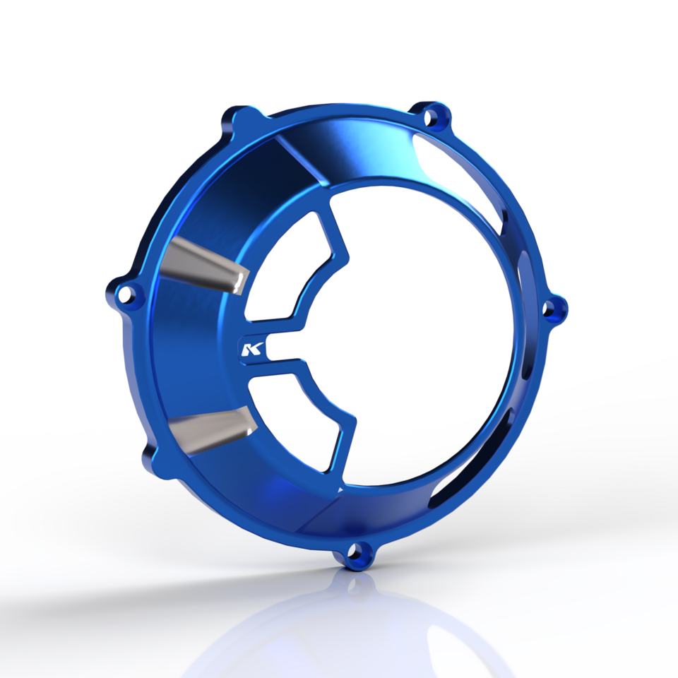 Kbike Clutch Cover "Aegis" for Ducati – Blue