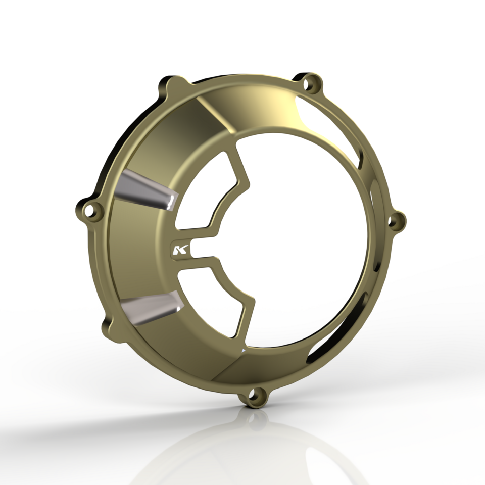 Kbike Clutch Cover "Aegis" for Ducati – Gold