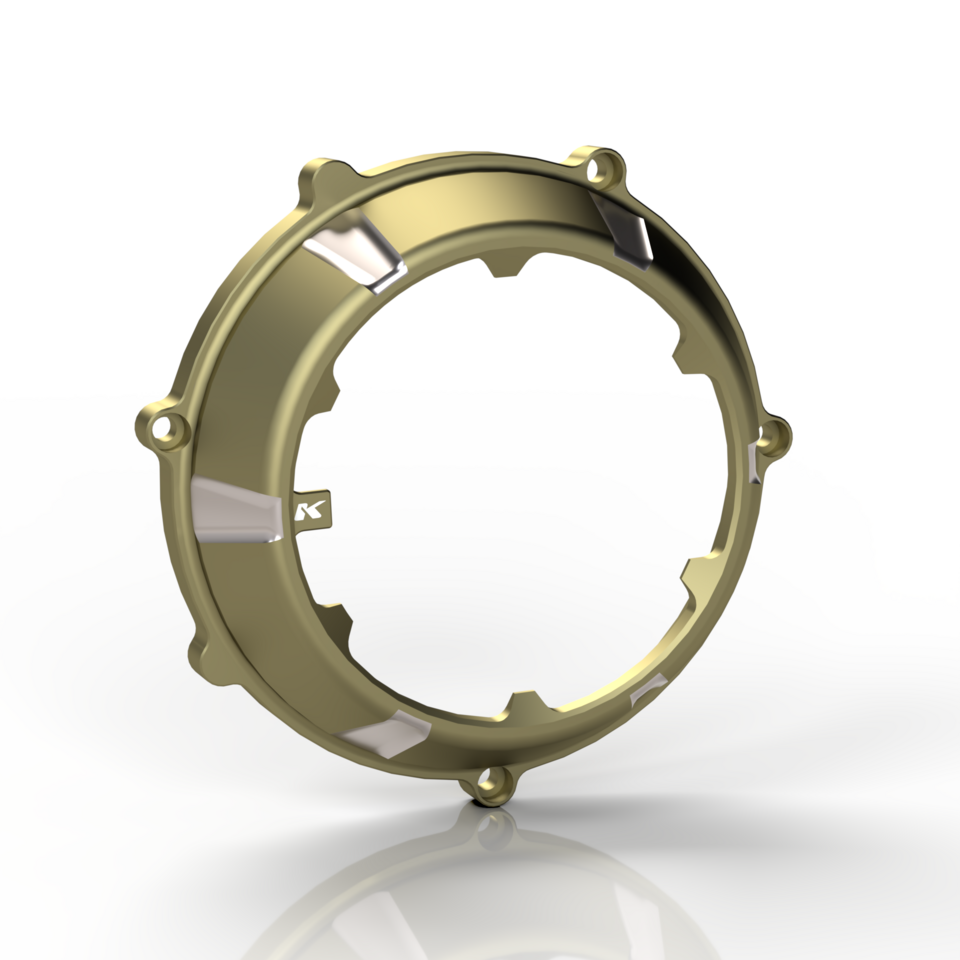 Kbike Clutch Cover "Orbit" for Ducati – Gold