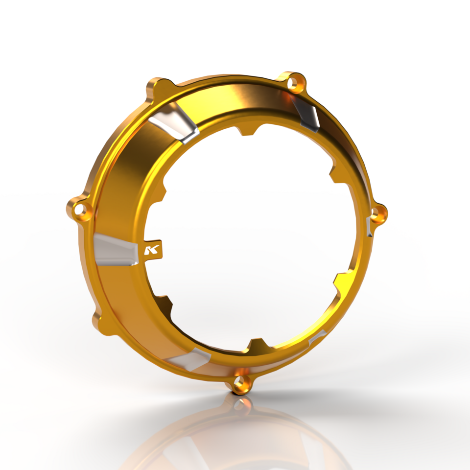 Kbike Clutch Cover "Orbit" for Ducati – Gold