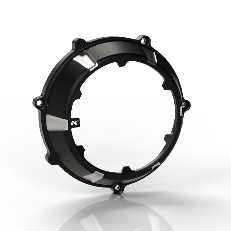 Kbike Clutch Cover "Orbit" for Ducati – Black