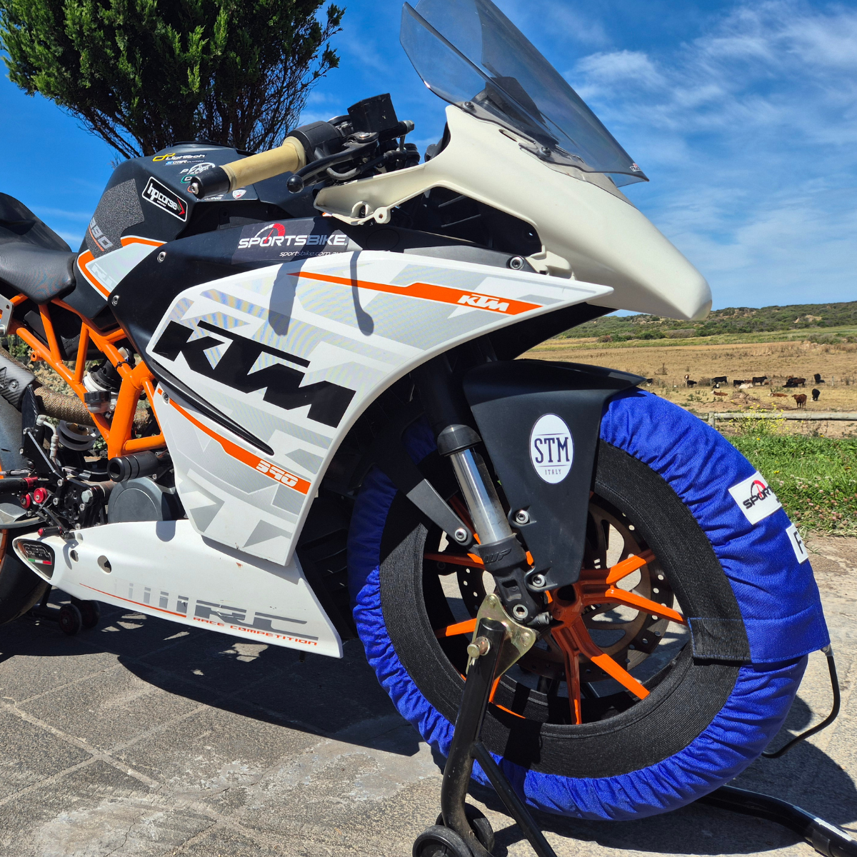 Custom Size Tyre Warmers