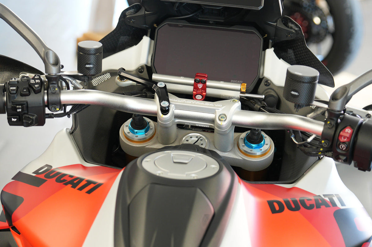 CNC Racing Steering Damper Kit for Ducati Multistrada V4 Pikes Peak – RS - CNC Racing image 2