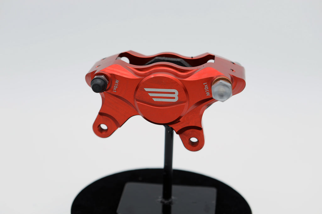 Beringer 2H01A Right 2-piston caliper Ø32 AEROTEC® - Red