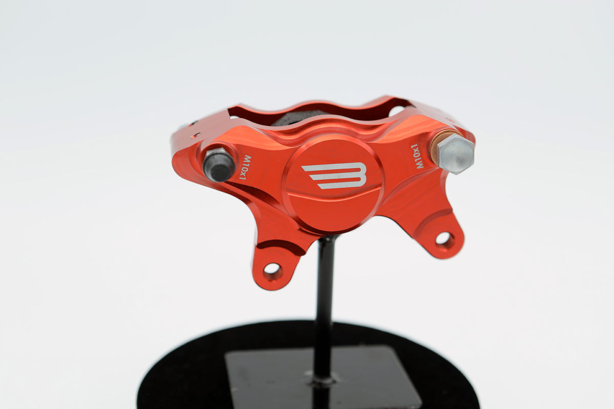 Beringer 2H11A Left caliper 2 pistons Ø32 AEROTEC® - Red
