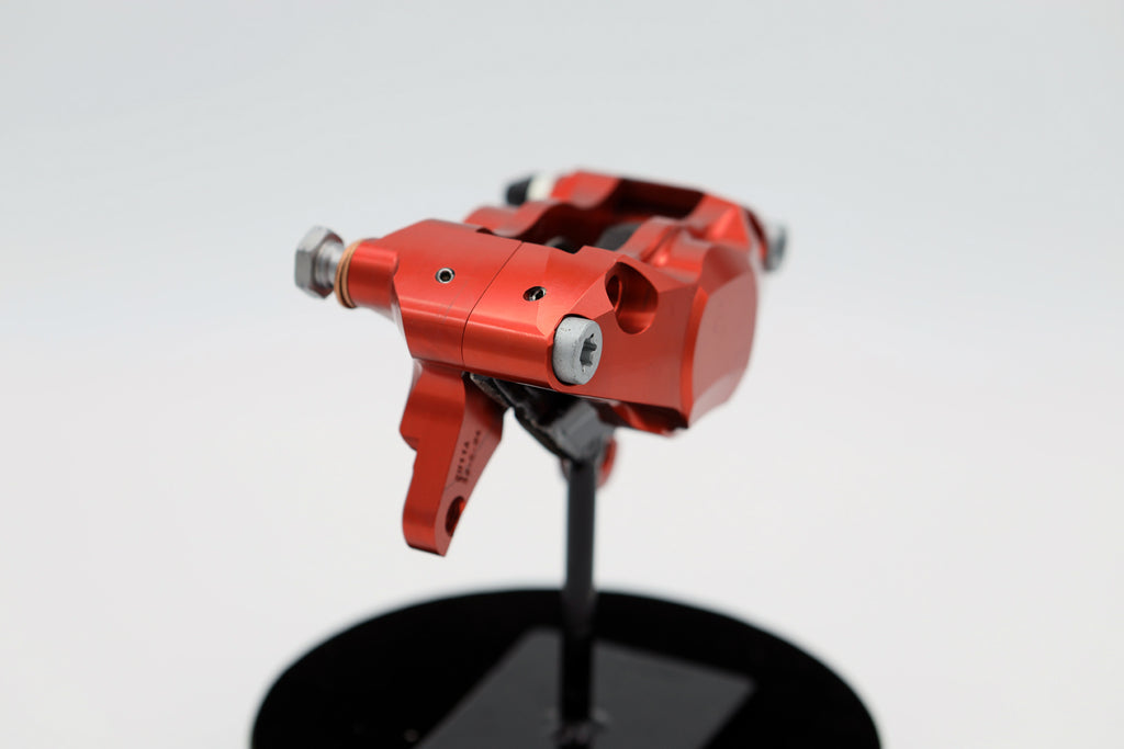 Beringer 2H11A Left caliper 2 pistons Ø32 AEROTEC® - Red product image