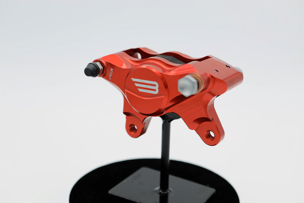 Beringer 2H11A Left caliper 2 pistons Ø32 AEROTEC® - Red product image