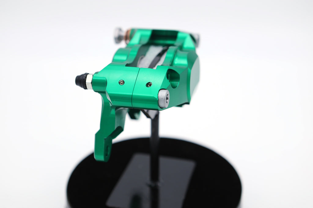 Beringer 2Y11A Left caliper 2 pistons Ø32 AEROTEC® - Green product image
