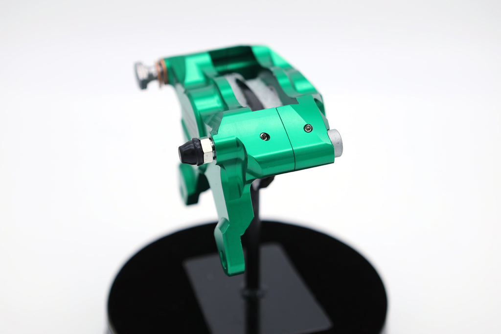 Beringer 2Y11A Left caliper 2 pistons Ø32 AEROTEC® - Green product image