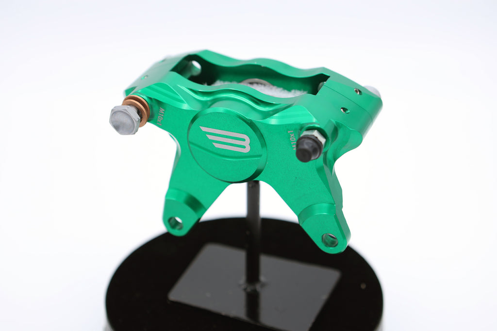 Beringer 2Y11A Left caliper 2 pistons Ø32 AEROTEC® - Green product image