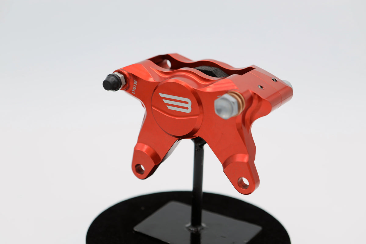 Beringer 2Y11A Left caliper 2 pistons Ø32 AEROTEC® - Red product image