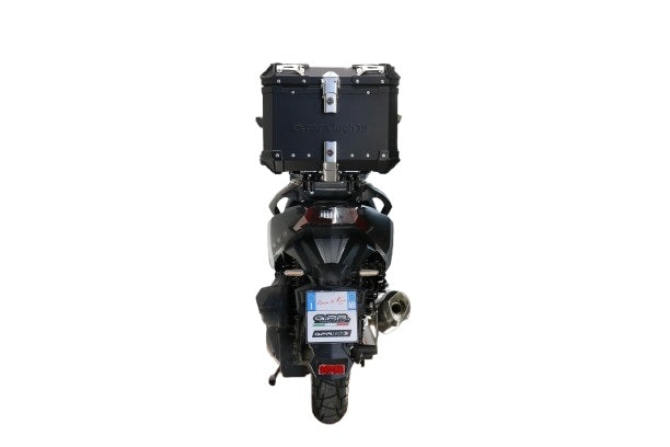 GPR Tech Alpi-Tech 35L Aluminium Top Case with Specific Fitting Plate - SYM ADX 300 (2024–2026) - Black