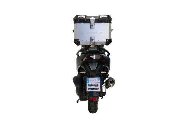 GPR Tech Alpi-Tech 26L Aluminium Top Case with Specific Fitting Plate - SYM ADX 300 (2024–2026) - Silver - image 2